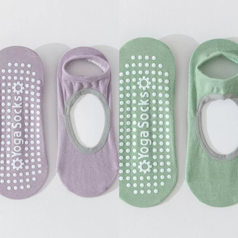 Porlsdn | Women’s Summer Lightweight Backless Yoga Socks