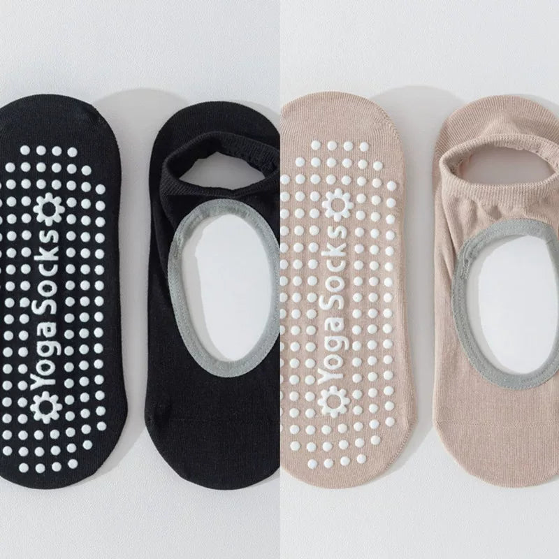 Porlsdn | Women’s Summer Lightweight Backless Yoga Socks