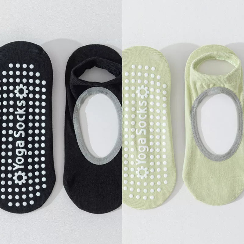 Porlsdn | Women’s Summer Lightweight Backless Yoga Socks