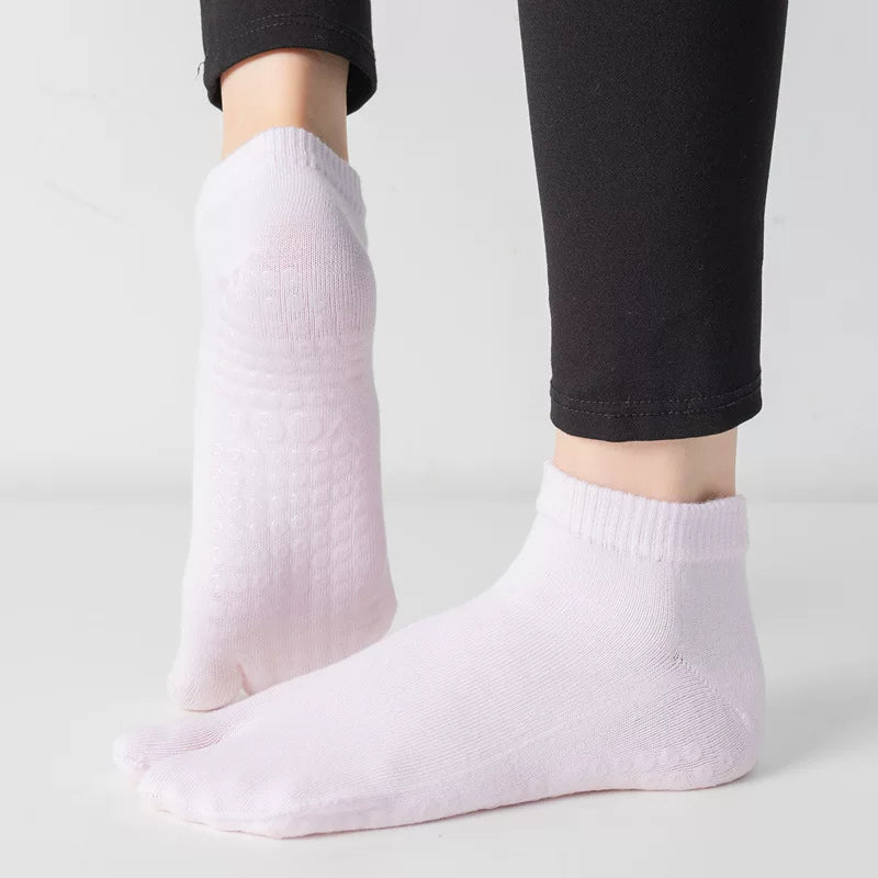 Porlsdn | Women’s Two-Toe Yoga Socks for Studio Practice and Home Wear